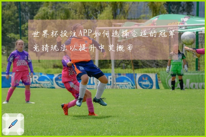 世界杯投注APP如何选择合适的冠军竞猜玩法以提升中奖概率