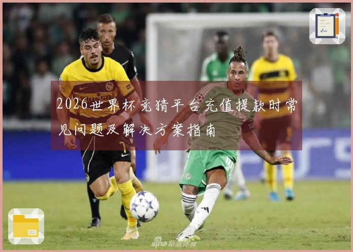 2026世界杯竞猜平台充值提款时常见问题及解决方案指南