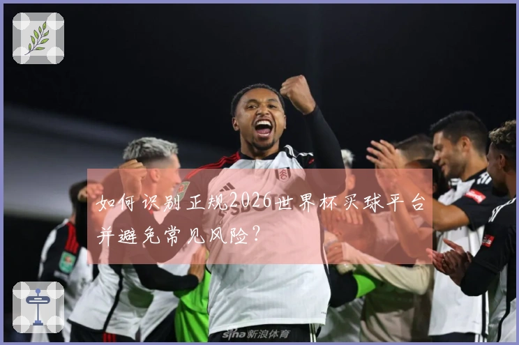 如何识别正规2026世界杯买球平台并避免常见风险？